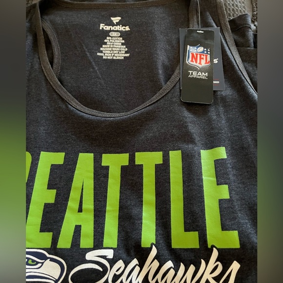 Seattle Seahawks Sleeveless Tank Top - Picture 4 of 4